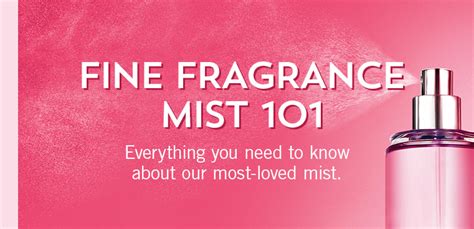 fine fragrance mist meaning